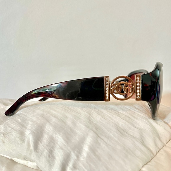 Guess GU 7005 Havana Frame Brown Gradient Lens Sunglasses main image 5